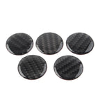 Set of 5 Door Handle Push Button Knobs Cover Trim for Jeep Wrangler JK (2007–2017)
