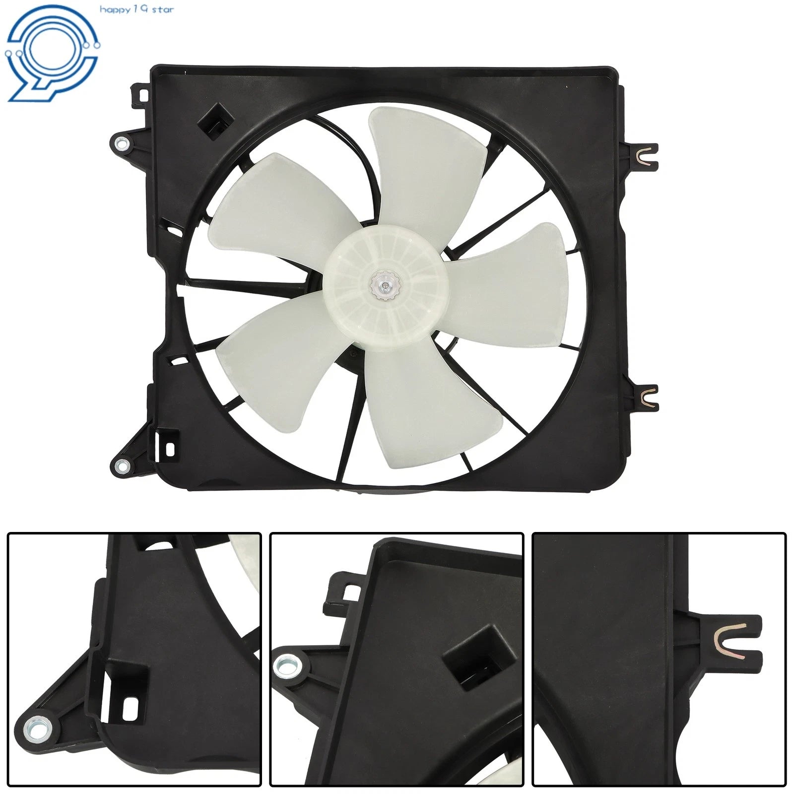 Radiator Cooling Fan Assembly for Honda CR-V (2017–2022)