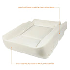 Front Driver Bucket Seat Bottom Cushion Pad for Dodge Ram 1500-5500 (2006–2010)