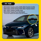 Set of 4 Gloss Black Exterior Door Handle Covers for Toyota Corolla (2020–2025)