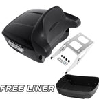Trunk Mount Rack Backrest Pad for Harley Sport Glide FLSB (2018–2026)