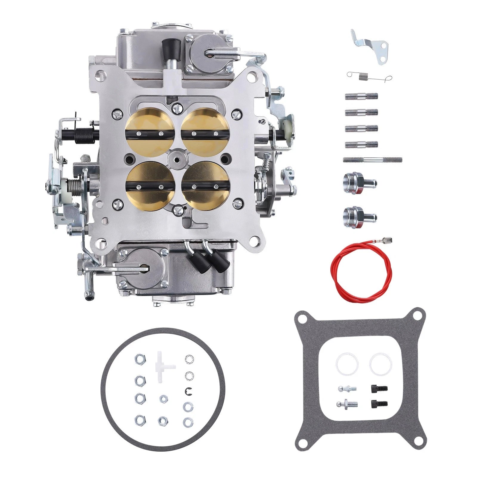 4-Barrel Carburetor 650 CFM & Gasket Kit for 4150 Diecast (BR-67277)