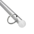 Stainless Steel Rail Clamp Flag Staff Pole for Boat Marine Yacht (15")