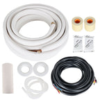 Install Kit for Mini Split Heat Pump Systems (1/4" - 3/8" Dia, 50 Feet)