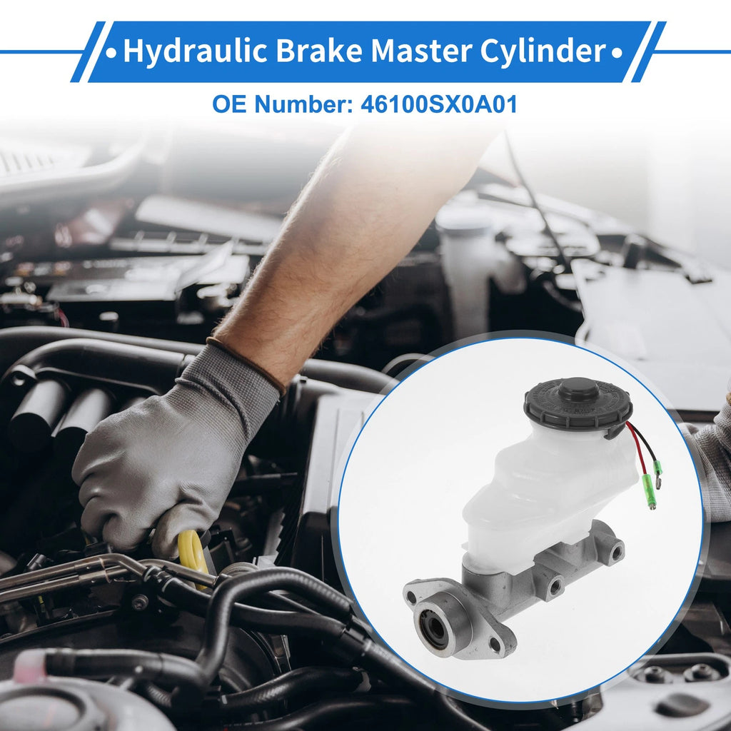 Brake Master Cylinder with Reservoir No. 46100SX0A01 for Honda Accord (1998–2002)