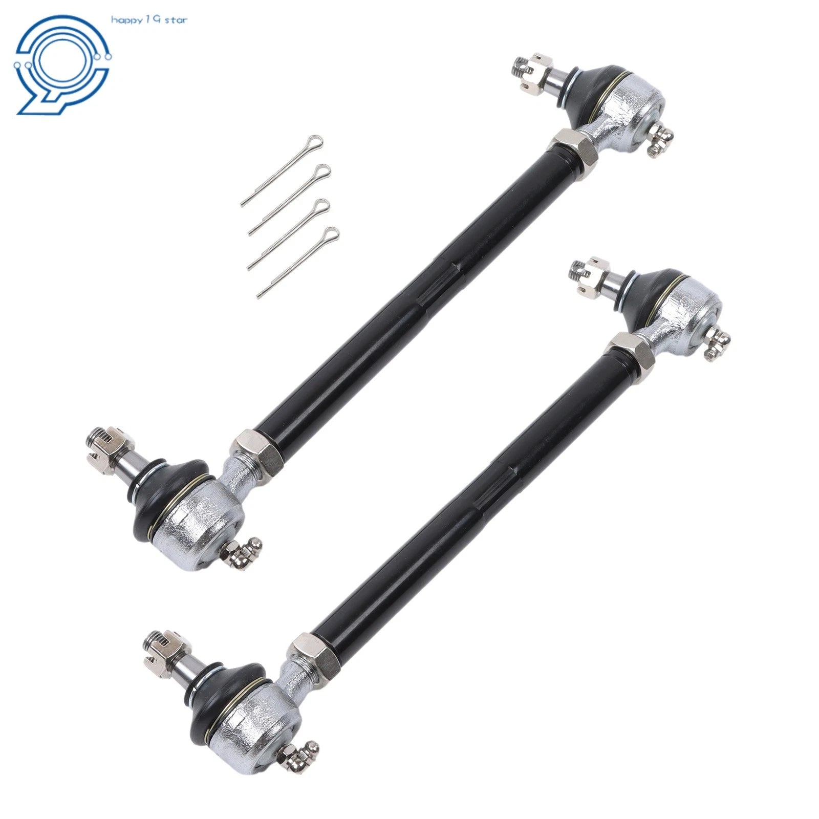 2X Tie Rod End Assembly Kit for EZGO Golf Cart (1994–2001) 70074-G01 70074-G02