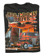Trucker T-Shirt, Long Sleeve Tee & Hoodie for Big Rig Trucks (All Years)