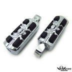 Pirate Skull Footpegs for Suzuki Boulevard C90 (2013–2015) / Marauder 800 (1997–2004)