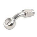 10.2mm 3/8" Eye Banjo Hose Ends AN-3 45������ Brake for Motorcycle