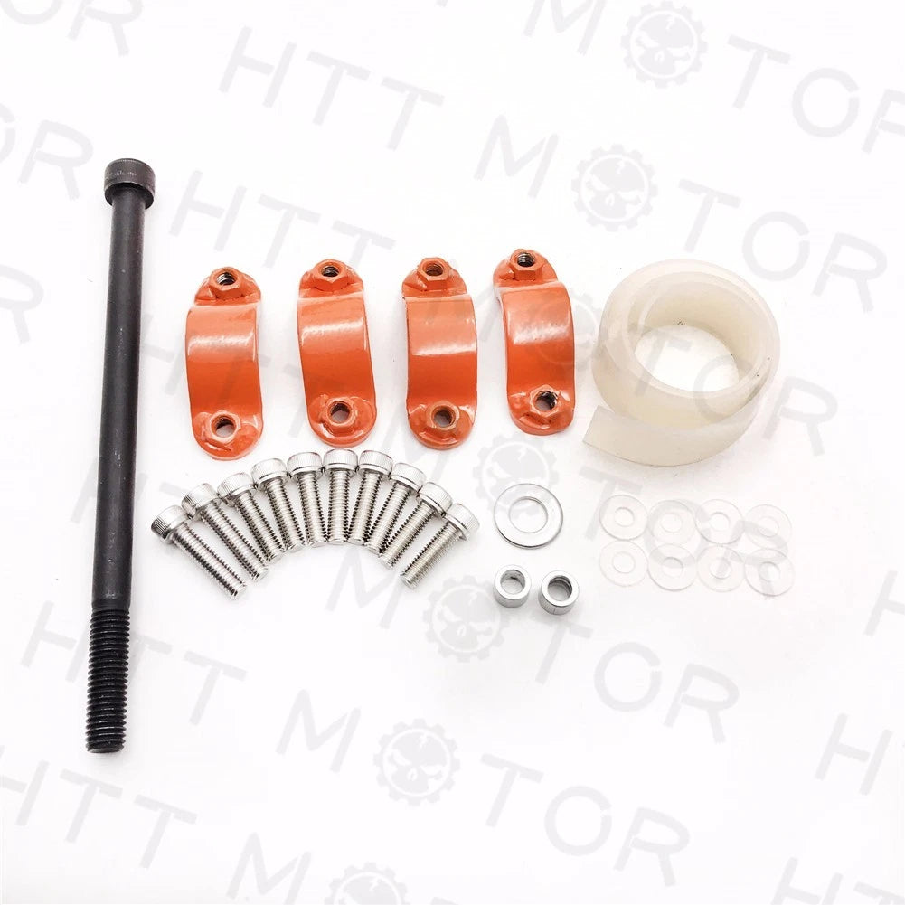 Engine Bumper Guard Crash Bars for KTM Duke 690 (2013–2016) - Orange
