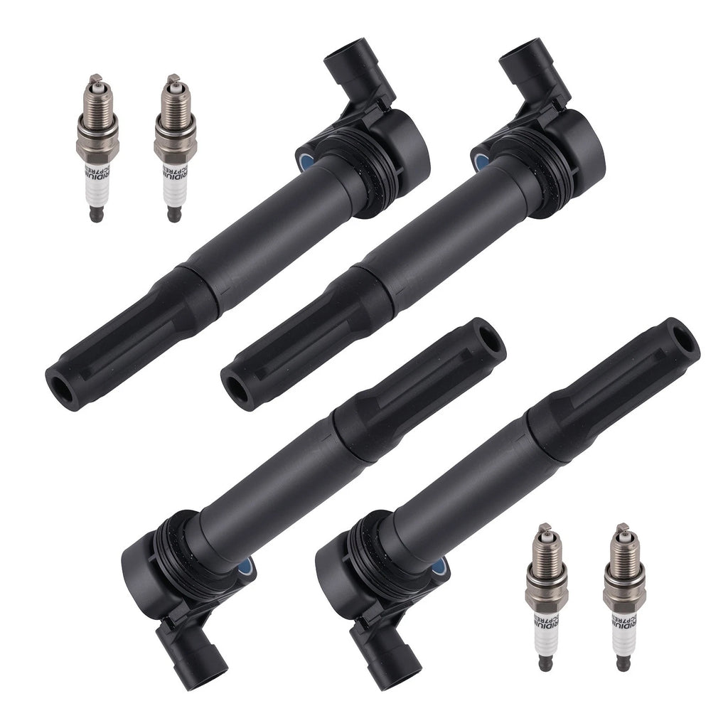 4X Ignition Coils for Fiat 500 1.4L L4 (2012–2017) 68070492AD