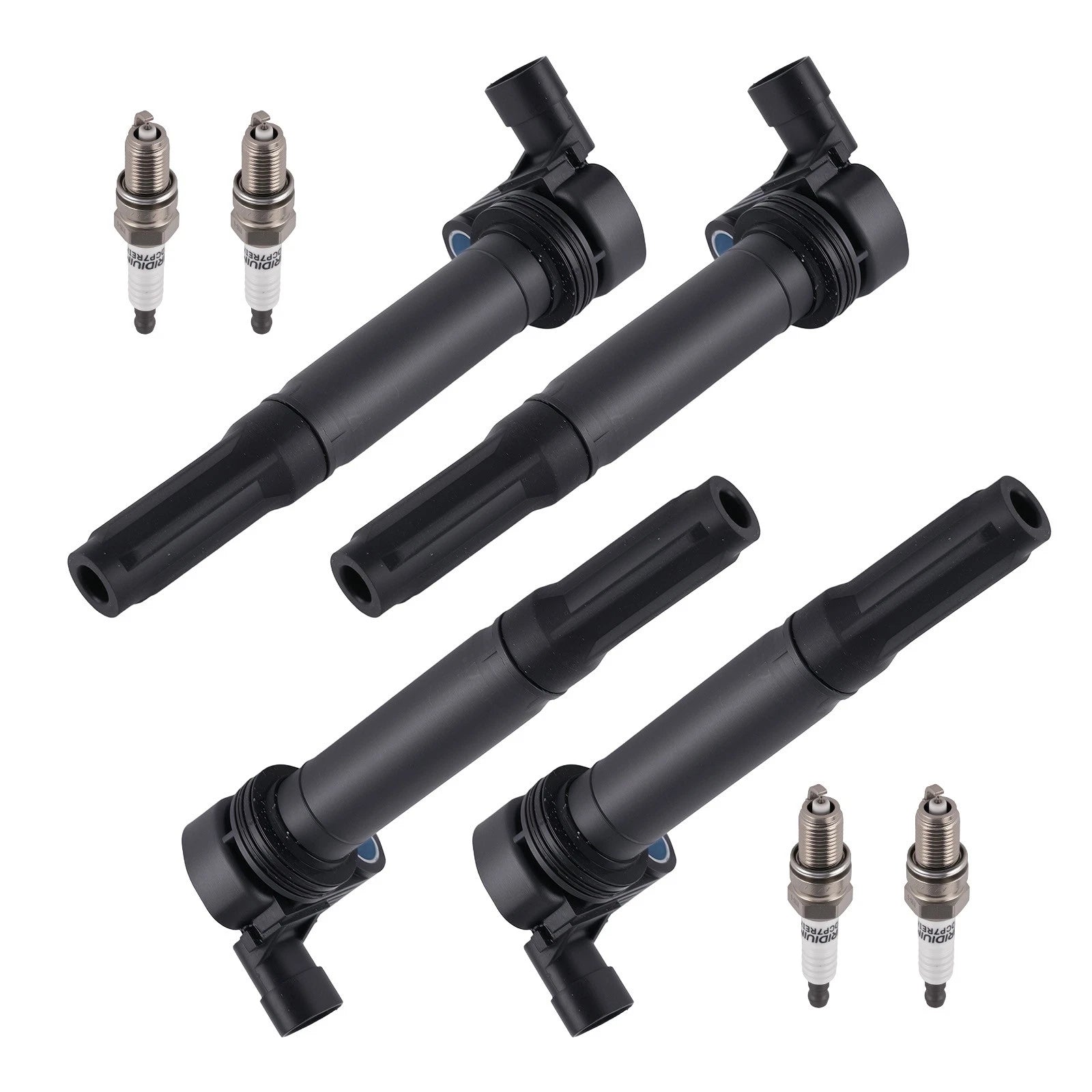 4X Ignition Coils for Fiat 500 1.4L L4 (2012–2017) 68070492AD