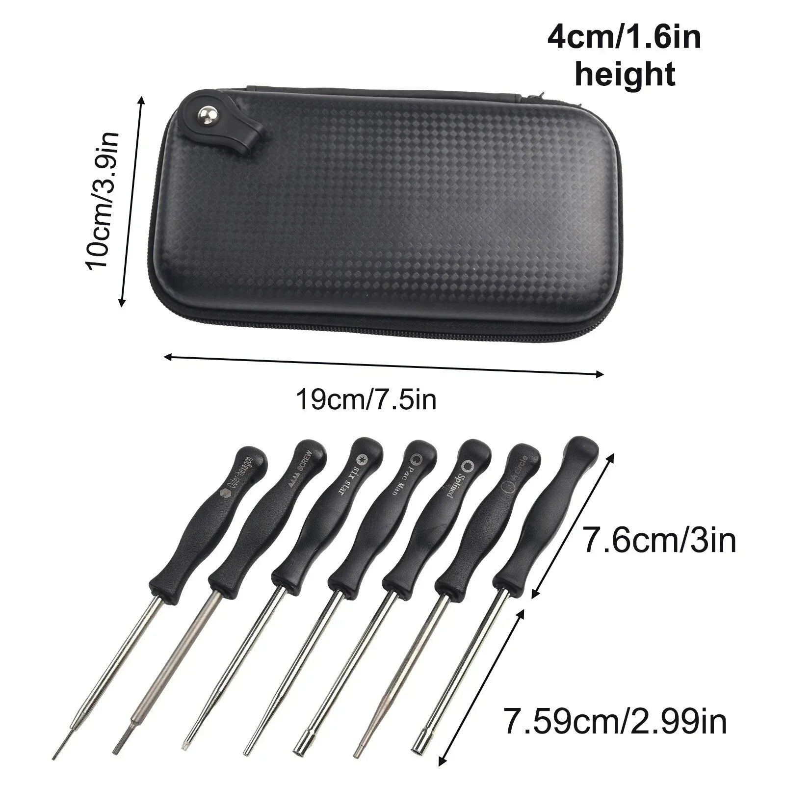 Carburetor Adjustment Tool Set 14pcs for Engine Fine Tuning