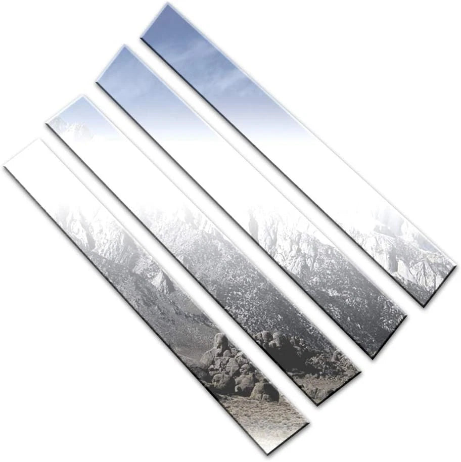 Luxury FX Chrome Pillar Post Trim 4pc for Jeep Commander (2006–2010)