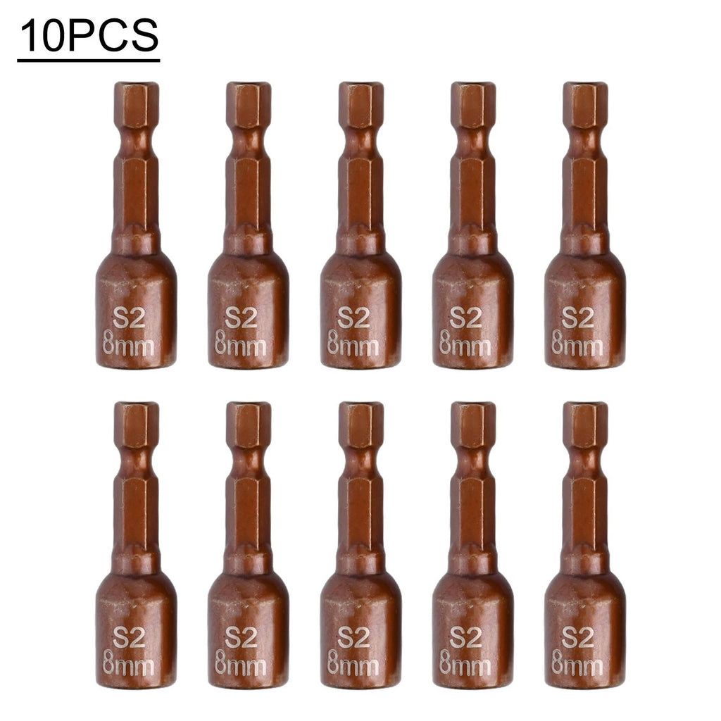 2X Magnetic Socket Wrench Set with Hexagonal Handle