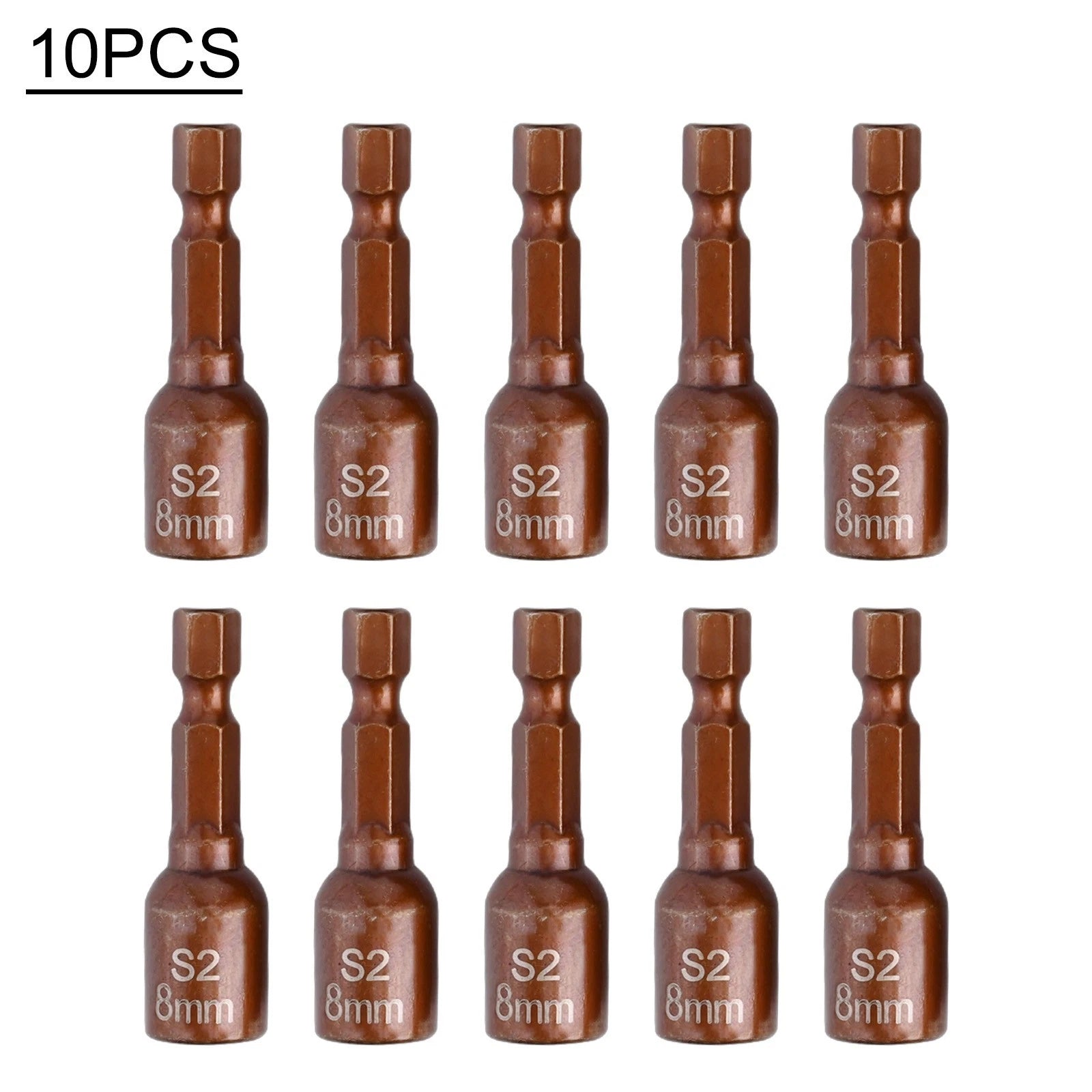 2X Magnetic Socket Wrench Set with Hexagonal Handle
