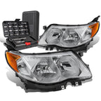 Chrome Amber Signal Headlight for Subaru Forester (2009–2013)