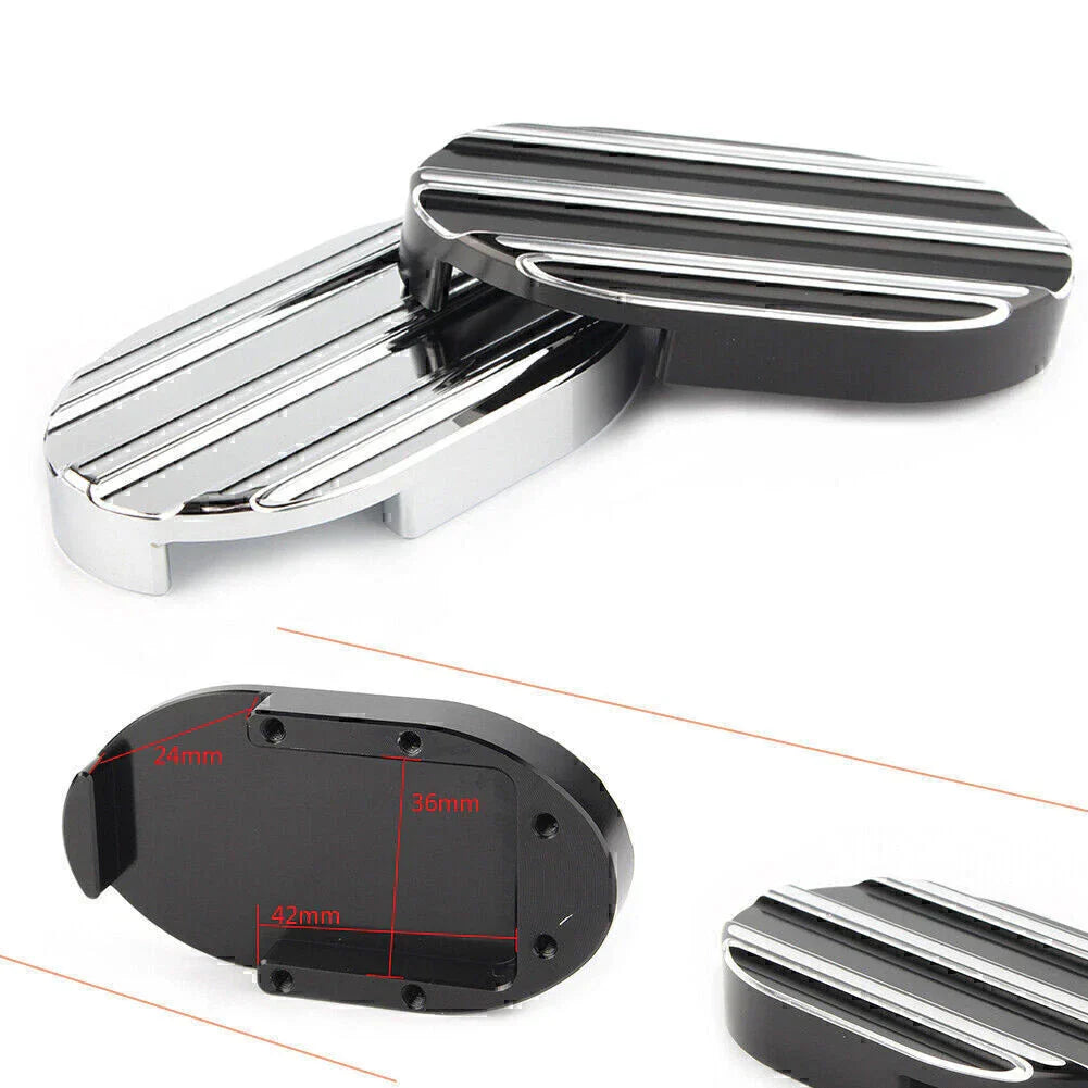CNC Brake Pedal Footrests Cover for Harley Sportster 883 1200 (2004-2023)