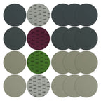 Set of 6 Sanding Discs 1500 2000 3000 5000 Grit Wet Dry Sandpaper