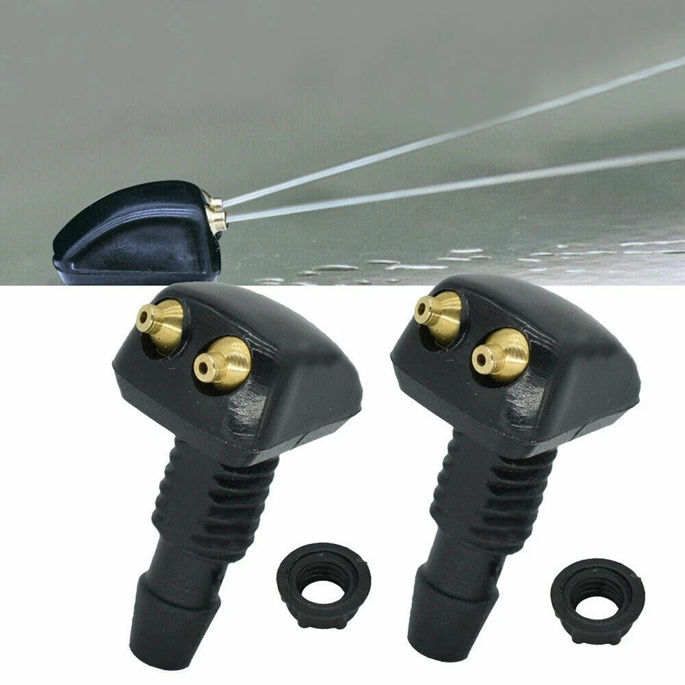 2X Adjustable Windshield Washer Nozzles for Car