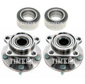Front and Rear Wheel Bearing & Hub Assembly Kit for Mazda CX-9 (2007–2015)