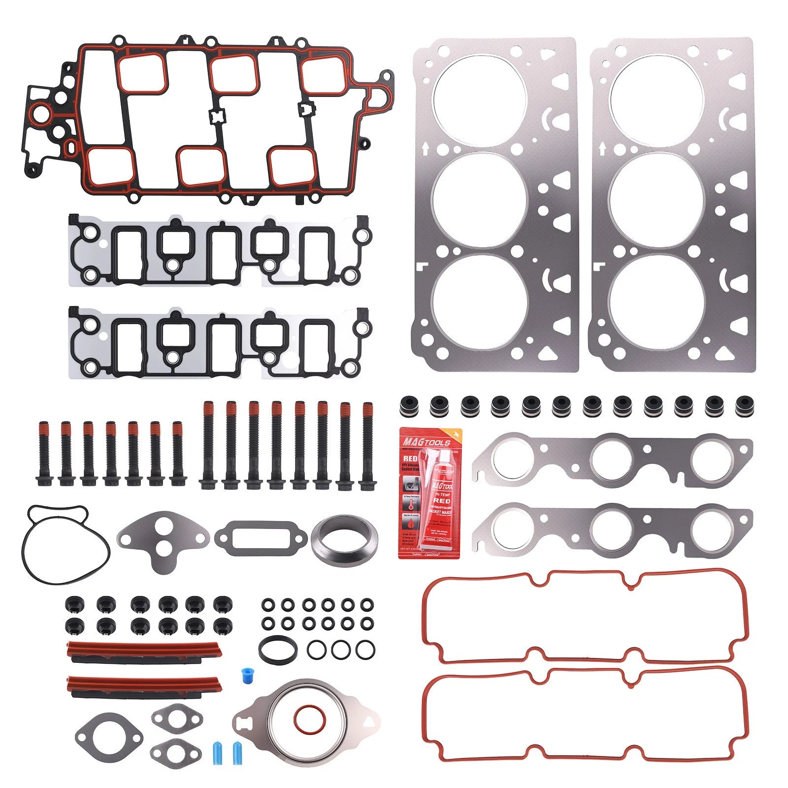 Head Gasket Bolts Set for Buick Allure Pontiac Grand Prix (2006–2009)