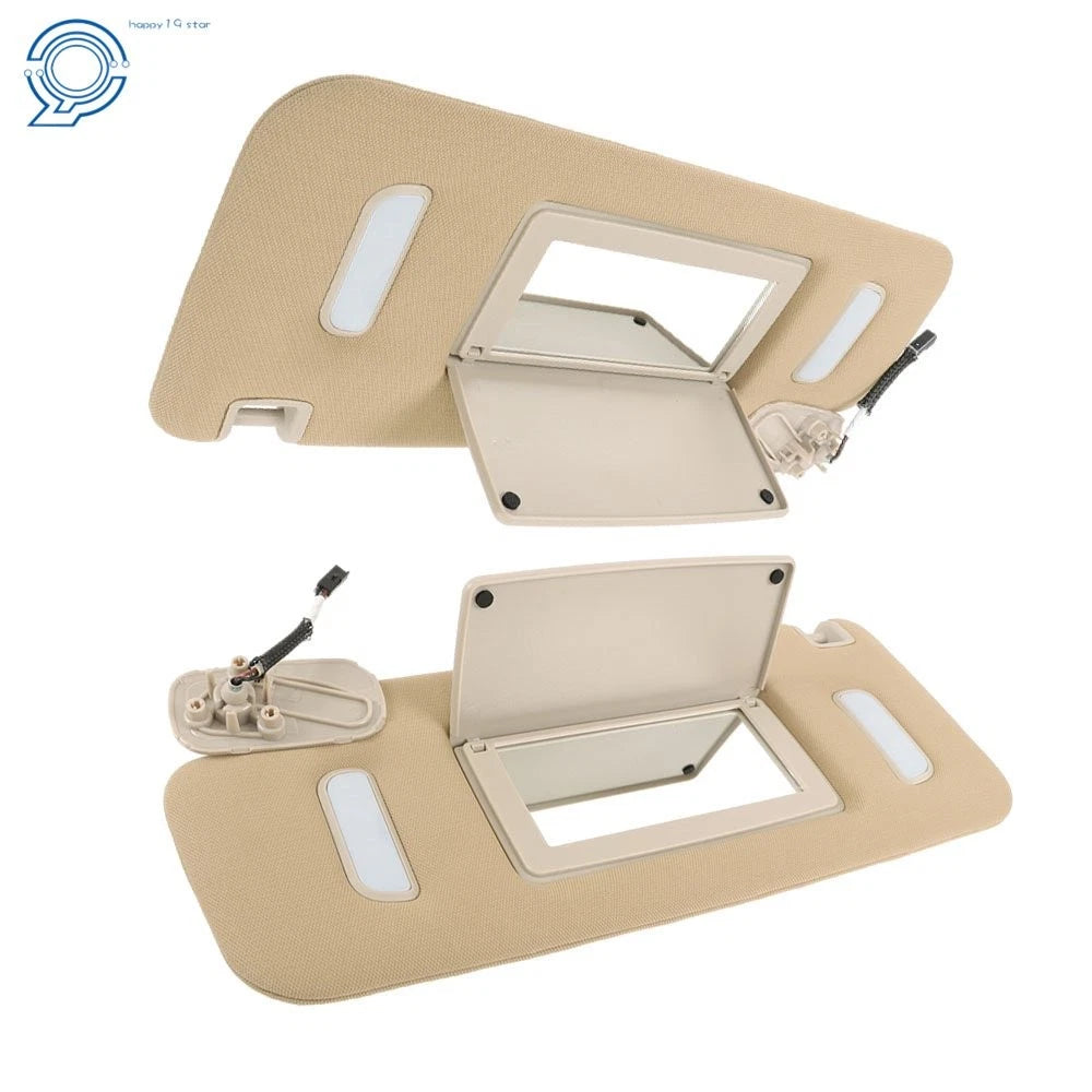 Set of 2 Sun Visors for Silverado Sierra Tahoe Yukon (2007–2014)