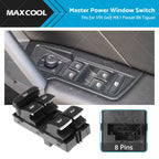 Power Window Control Switch for VW Golf, Passat, Tiguan, Audi A3, Q2 (2010–2023)