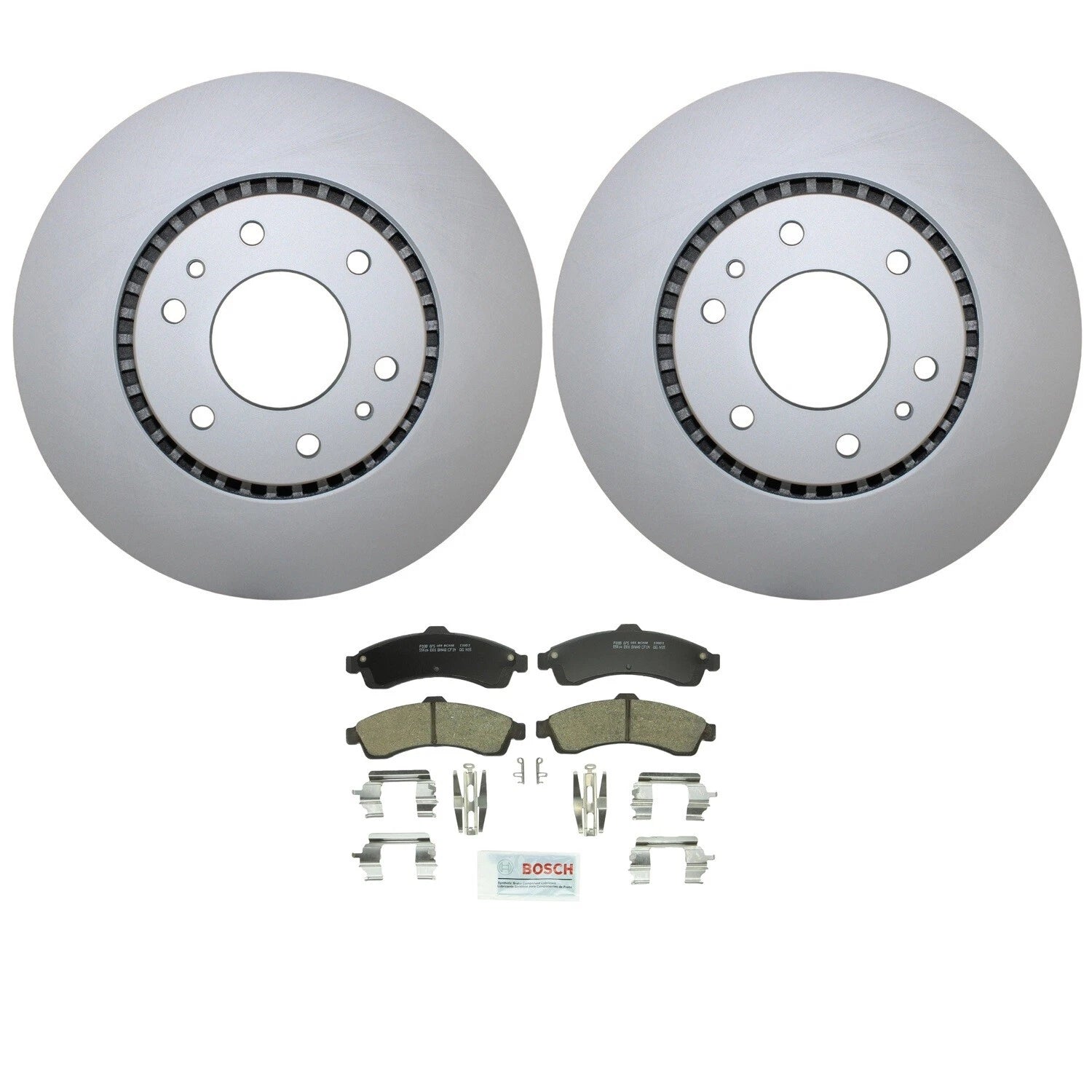 Front Brake Kit 325mm Rotors & Bosch Ceramic Pads for Buick Chevy GMC Isuzu Saab