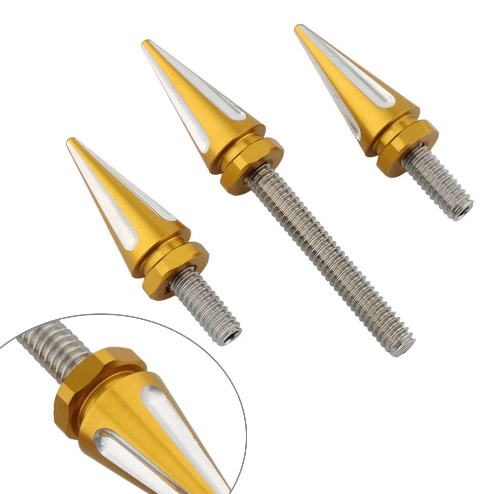 3X Windshield Trim Screw for Harley Electra Glide (2014–Present) Gold