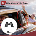 Set of 6 Door Pillar Window Trim for Volkswagen Passat (2011–2019)
