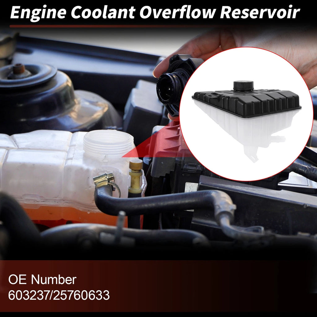 Coolant Expansion Reservoir Tank for Buick Lucerne V8 4.6L (2006–2011) No.603237