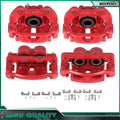 Set of 2 Front Rear Brake Calipers for Chevrolet Avalanche Silverado 1500