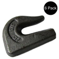 6 Tow Tie Down Chain Grab Hooks for G70 Bucket Flatbed Trailer (Wrecker)