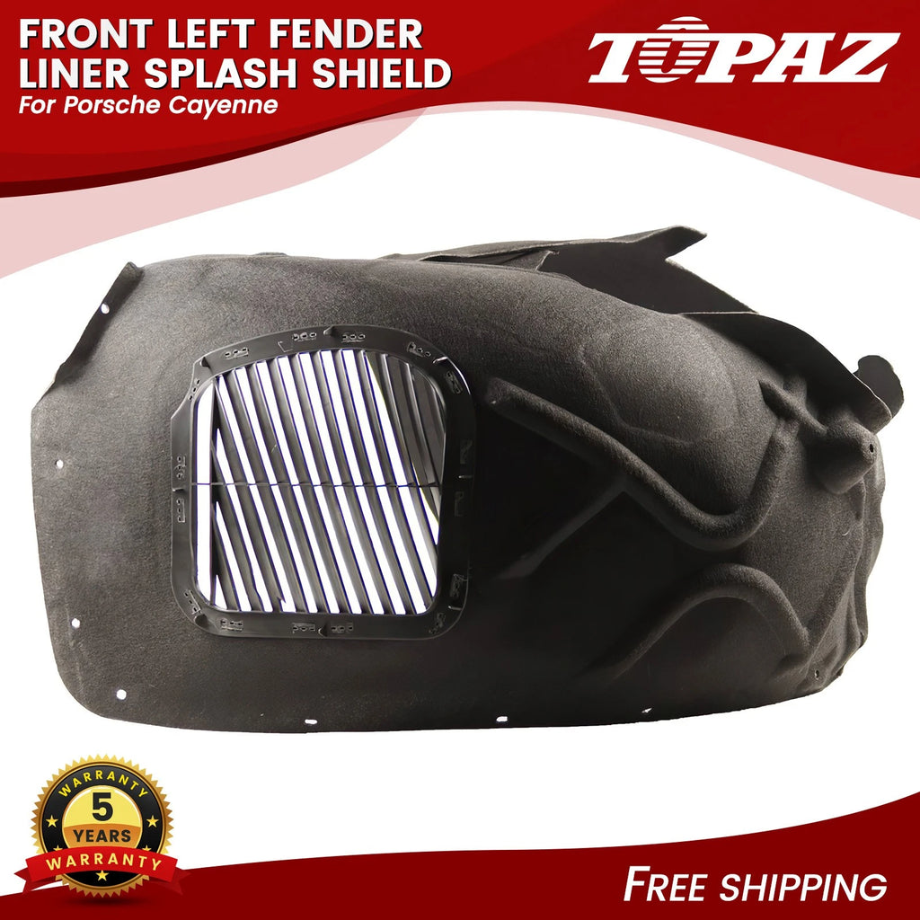 Front Left Fender Liner for Porsche Cayenne (2011–2018)