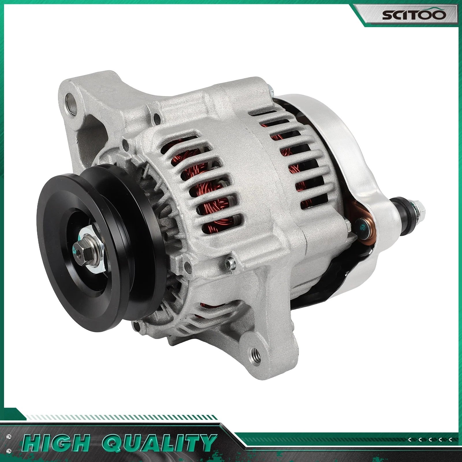 Alternator for Kubota L2600DT (1999-On) D1403AE 27HP 12338