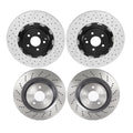 Front & Rear Brake Disc Rotors Kit Brembo for Mercedes SL55 AMG (2003–2006)