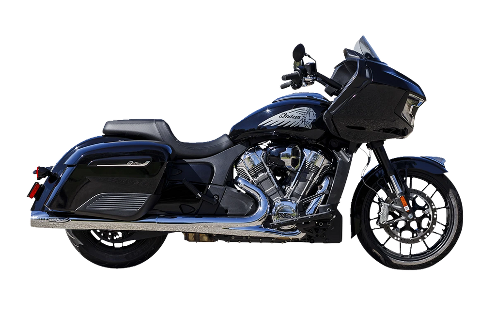 S&S Cycle 4" Broadhead Slip-On Mufflers for Harley Davidson (550-1077)