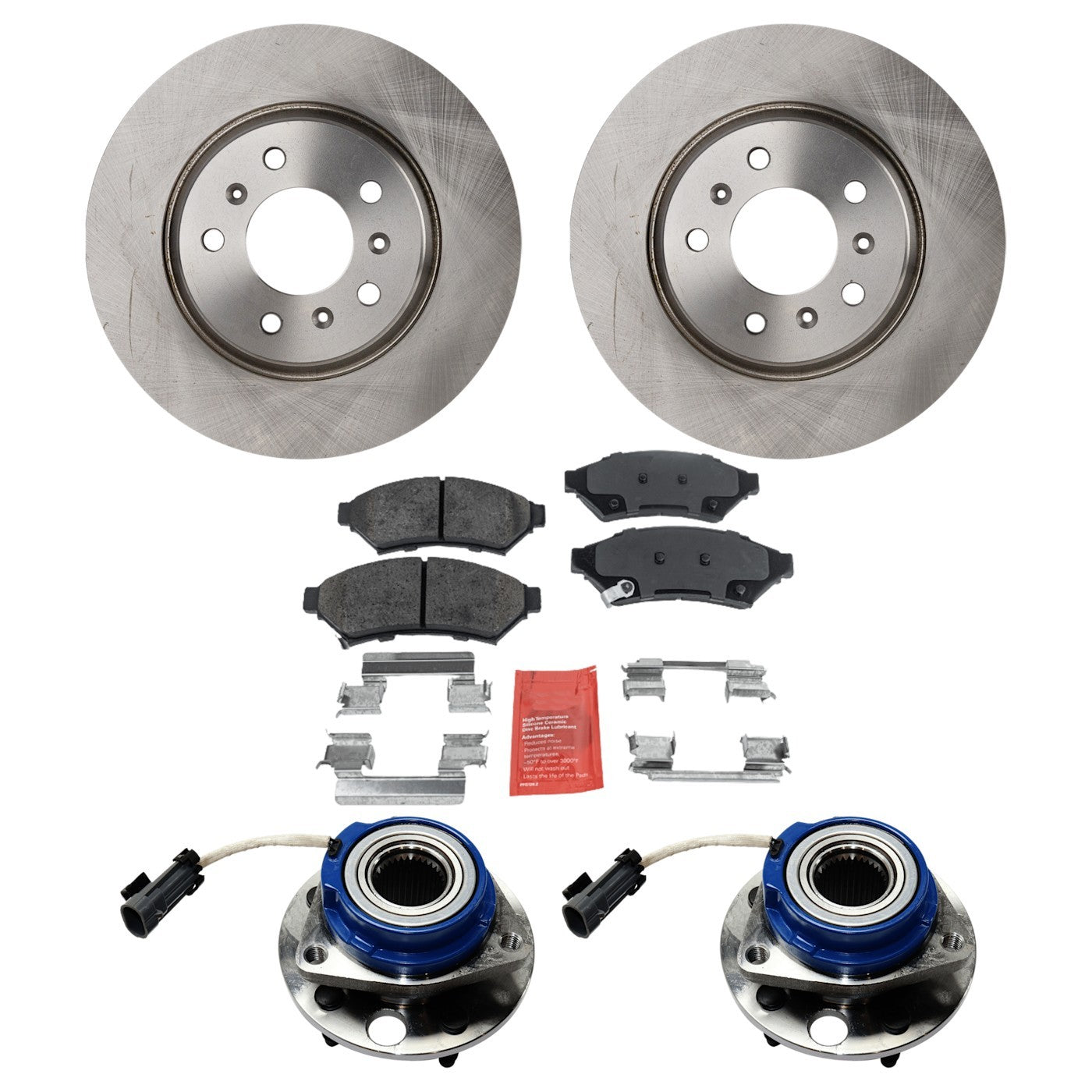 Set of 2 Front Wheel Hubs for Chevy Buick