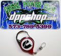 Belt Loop Badge Tag Holder Clip Key Chain Lanyard for Cummins Diesel