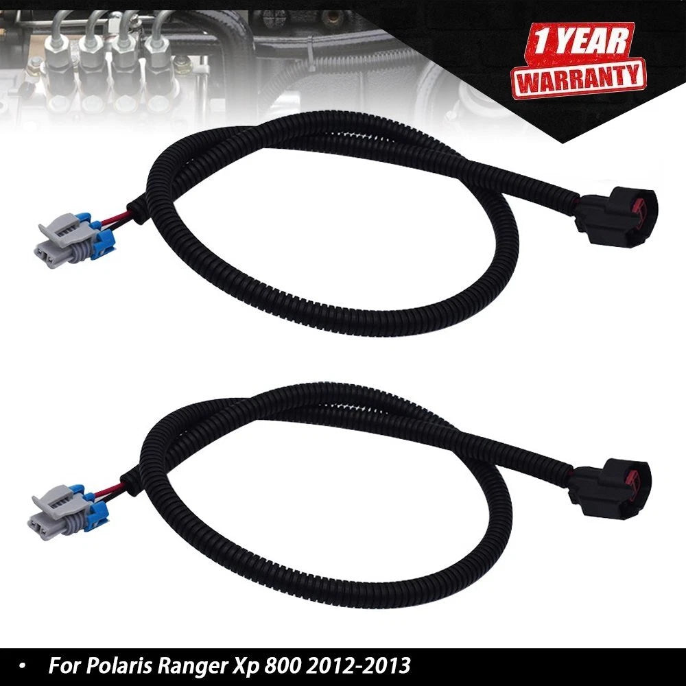 2X Fuel Injector Harness Plug for Polaris Ranger XP 800 (2012–2013)