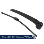 Set of 2 Rear Windshield Wiper Blade Arms 335mm for Volkswagen Tiguan (2007–2017)
