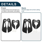 Set of 1 Car Door Anti Kick Pad Sticker Protector for Honda Fit (2008–2013)