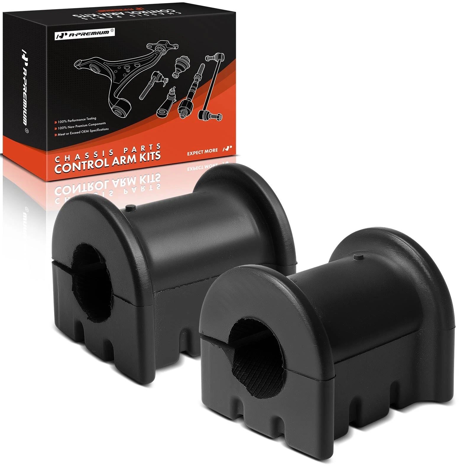 2X Rear Stabilizer Bar Bushing Kit for Ford Edge Lincoln MKZ (2015–2023)