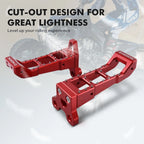 Set of 2 Aluminum Foot Pegs for Yamaha YFZ450R (2009–2025)