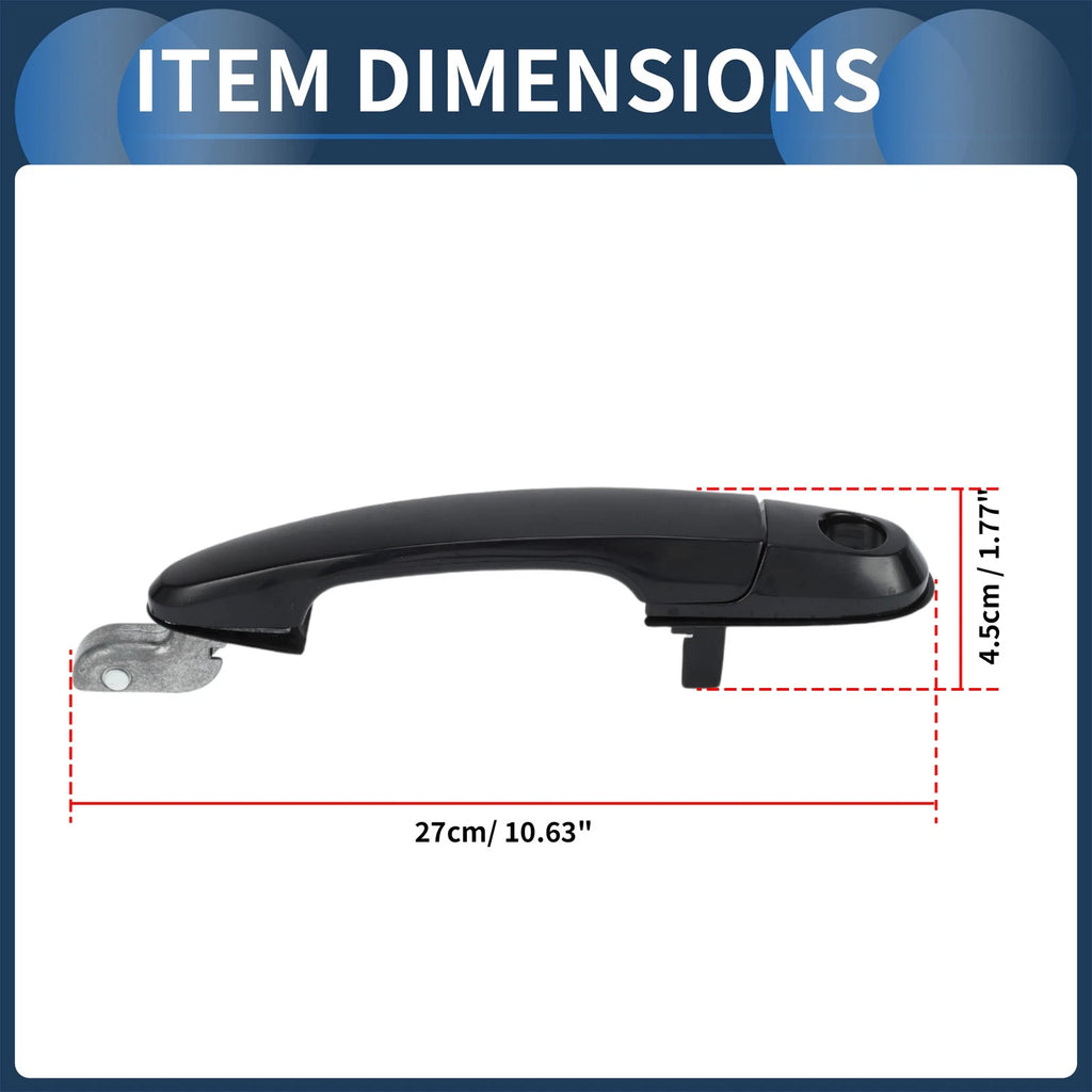 Front Left Door Handle for Hyundai Tucson (2005–2009) 1 Pcs