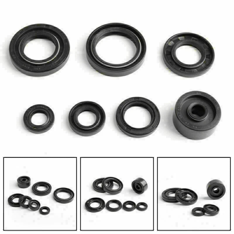 Set of 2 Engine Oil Seals for Yamaha DT125X (2005–2006), DT125RE, DT125R (1987–2006)