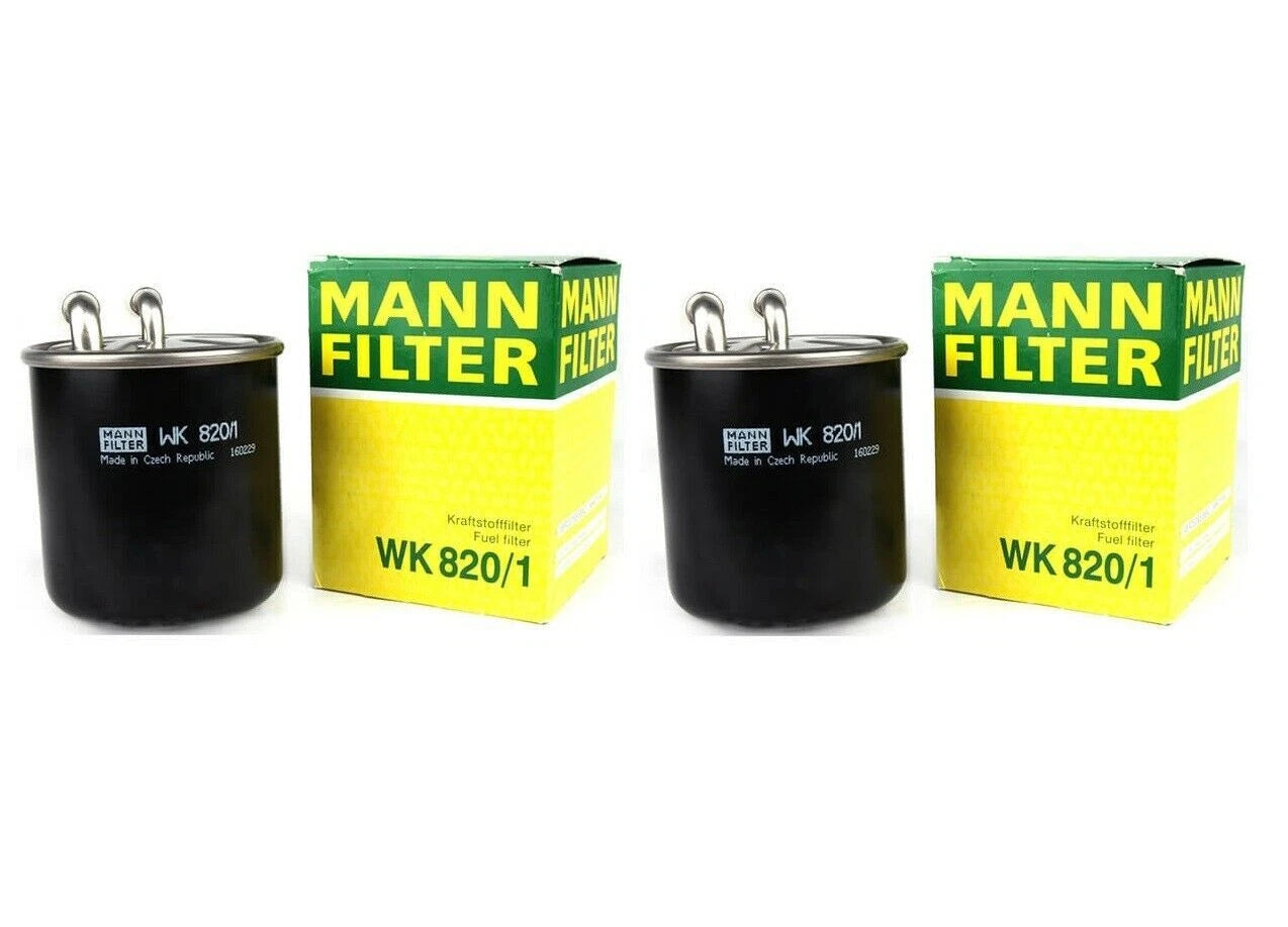 Set of 2 Fuel Filters for Mercedes W164 X164 W211 W251 Dodge Sprinter