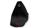 Manual Shift Boot Cover for Chevrolet Cavalier (2000–2005) Carbon Fiber Red Stitch
