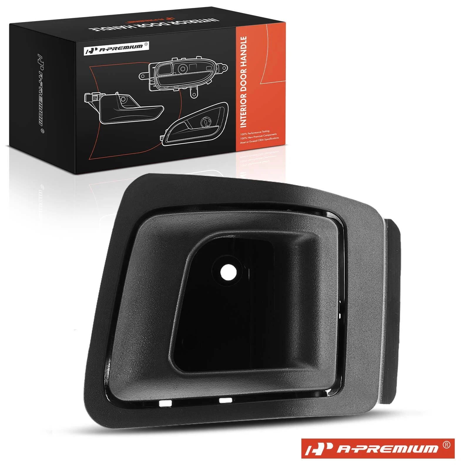 Front Left Dark Gray Interior Door Handle for Honda Ridgeline (2006–2014)